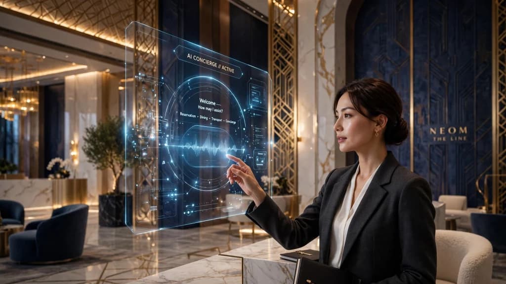 "Experience" and "Convenience" pillars, making it ideal for targeting luxury hospitality and high-end real estate decision-makers