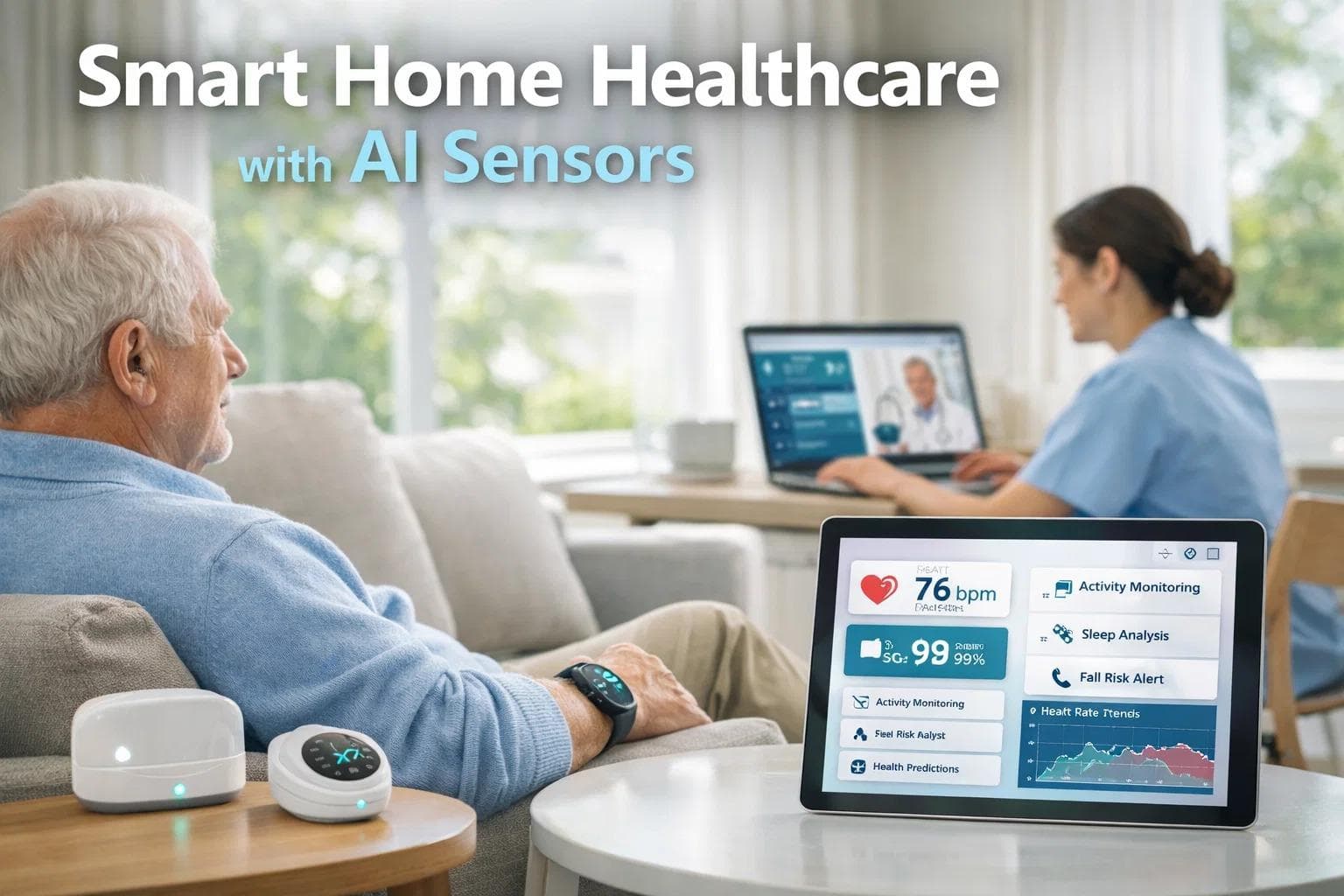 computer vision based elder care application